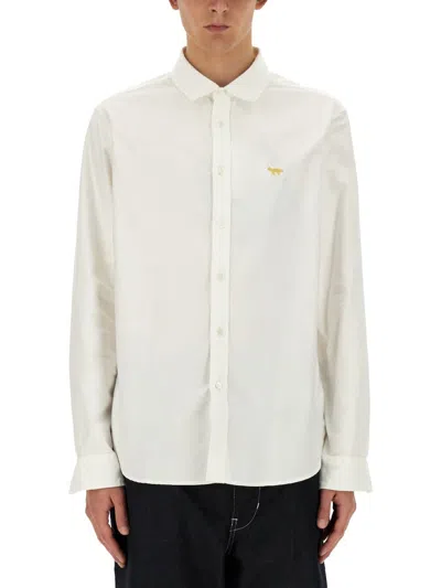 Junya Watanabe X Maison Kitsuné Shirt In White
