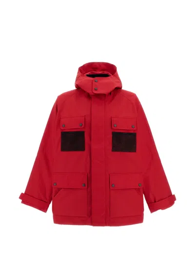 Junya Watanabe X Mammut Multi-pocket Parka In Red