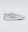 Junya Watanabe Casual Sneakers With Rubber Sole And Mesh Panels In Gray