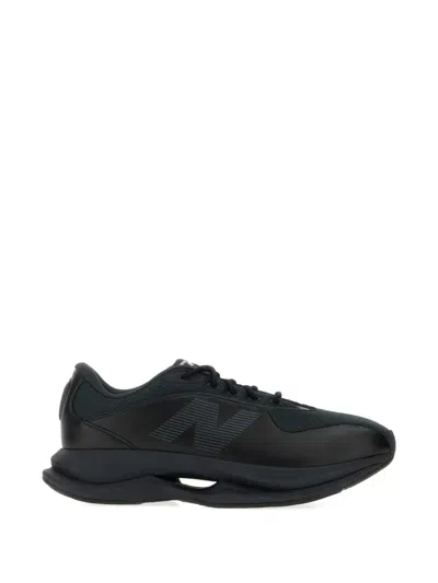 Junya Watanabe X New Balance Panelled Mesh-insert Sneakers In Black