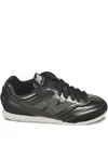 Junya Watanabe X New Balance Rc42 Leather Panel Sneakers In Black