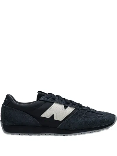 Junya Watanabe X New Balance Suede Sneakers In Black