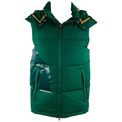 Pre-owned Junya Watanabe X The North Face Size Xs Green Quilted Cotton Nylon Vest