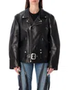 Junya Watanabe Zip Biker Jacket In Black