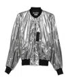 Junya Watanabe Casual Jacket With Elasticated Hem And Metallic Finish