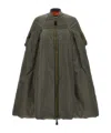 Junya Watanabe Bomber Cape In Gray