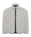 Junya Watanabe Zippered Long-sleeved Casual Jacket In Gray