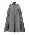 Junya Watanabe Zippered Long-sleeved Cotton Jacket In Gray