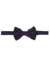 Jupe Silk Bow Tie In Black