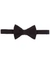 Jupe Silk Bow Tie In Black