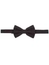 Jupe Silk Bow Tie In Black