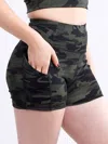 Jupiter Gear High-waisted Athletic Shorts With Side Pockets In Multi