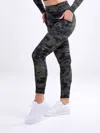Jupiter Gear High-waisted Tactical Outdoor Leggings With Side Cargo Pockets In Multi