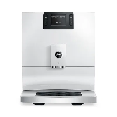 Jura C3 Coffee & Espresso Maker In White