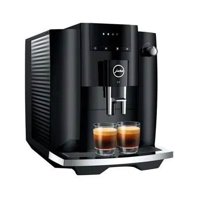Jura E4 Fully Automatic Coffee & Espresso Machine In Piano Black