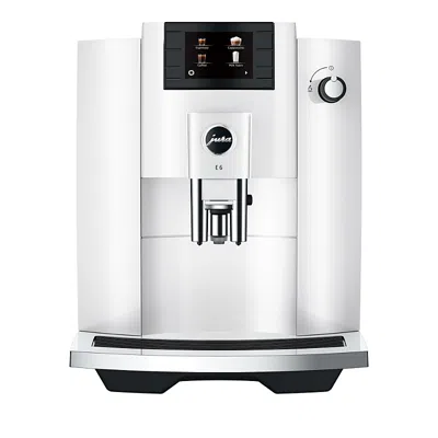 Jura E6 Coffee & Espresso Machine In White