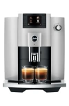 Jura E6 Platinum Espresso Machine In Silver
