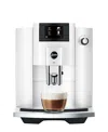 Jura E6 Fully Automatic Coffee Machine In Piano White