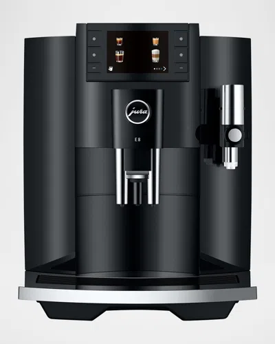 Jura E8 Automatic Coffee Machine In Piano Black