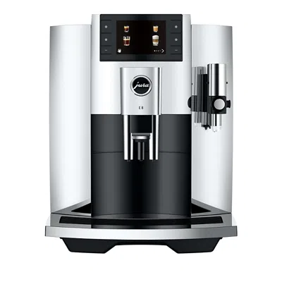 Jura E8 Automatic Coffee Machine In Chrome