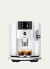 Jura E8 Automatic Coffee Machine In White