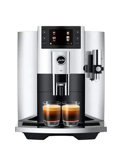 Jura E8 Automatic Coffee Machine In Chrome