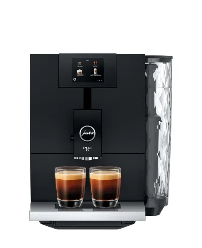 Jura Ena 8 Fully Automatic Coffee Machine In Full Metropolitan Black