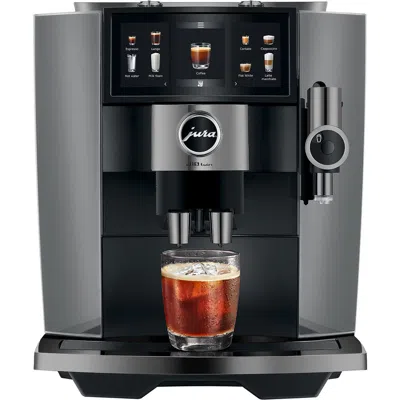 Jura J10 Twin Automatic Coffee Machine In Gray