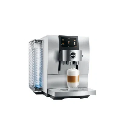 Jura Z10 Fully Automatic Espresso Machine With Cold Brew In Aluminum White