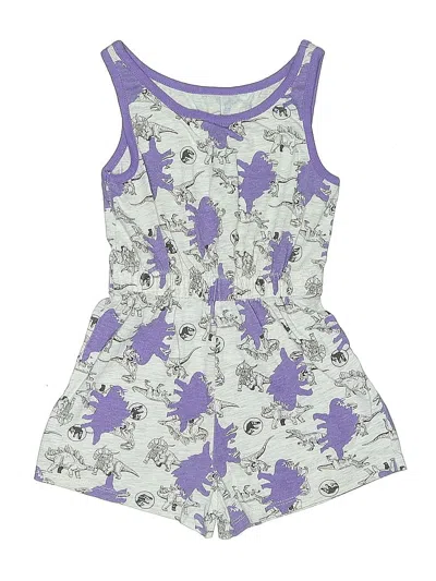 Pre-owned Jurassic World Kids' Romper In Purple