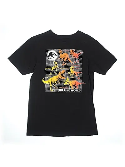Pre-owned Jurassic World Kids' Short Sleeve T-shirt In Black