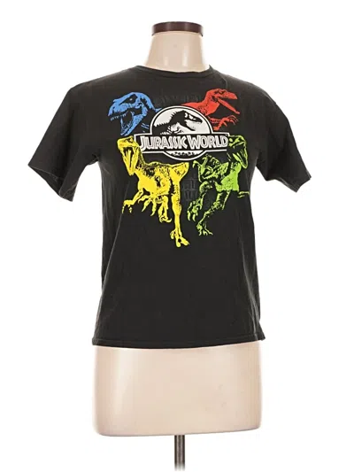 Pre-owned Jurassic World Short Sleeve T-shirt In Black