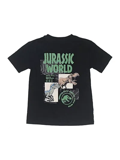 Pre-owned Jurassic World Kids' Short Sleeve T-shirt In Black