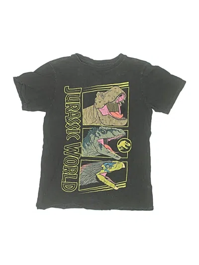 Pre-owned Jurassic World Kids' Short Sleeve T-shirt In Gray