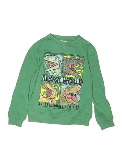 Pre-owned Jurassic World Kids' Sweatshirt In Green