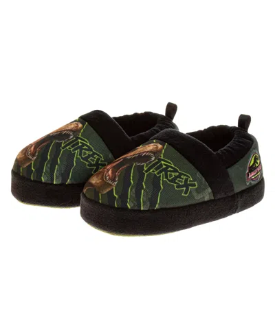 Jurassic World Babies' Toddler Boys Dual Sizes House Slippers In Black