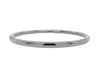 Jurate Los Angeles Lil Fox Bangle Bracelet In White Gold In White