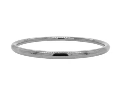 Jurate Los Angeles Lil Fox Bangle Bracelet In White Gold