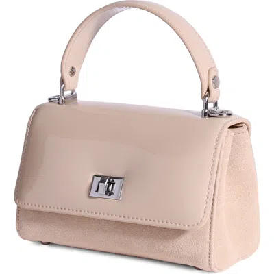 Jurgi Rytas Suede And Patent Leather Bag In Brown