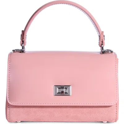 Jurgi Rytas Suede And Patent Leather Bag In Pink