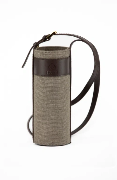 Jurgi Tennis Ball & Water Bottle Holder In Brown