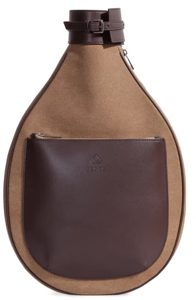 Jurgi Tennis Racket Backpack In Brown