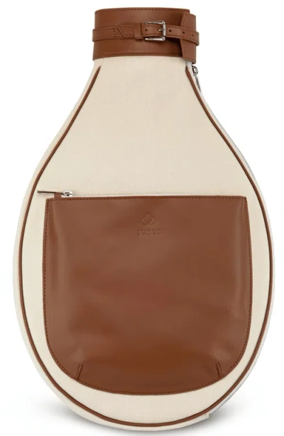 Jurgi Tennis Racket Backpack In Sand