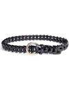 Jurgi Triangle Loop Belt Patent Leather In Black