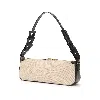 Jurgi Women's Neutrals / Black Canvas Mano Shoulder Bag