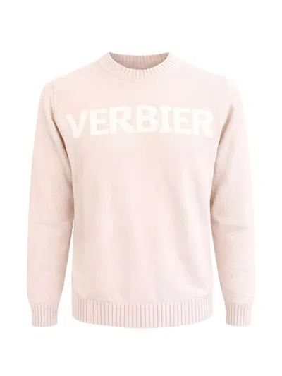 Jurta Verbier Intarsia Sweater In Pink