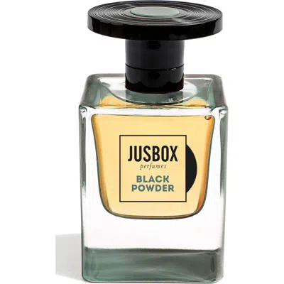 Jusbox Black Powder Eau De Parfum In Transparent