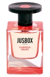 Jusbox Carioca Heart Eau De Parfum In Transparent