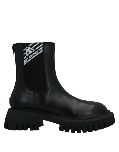 Just Another Copy Ankle Boots In Black