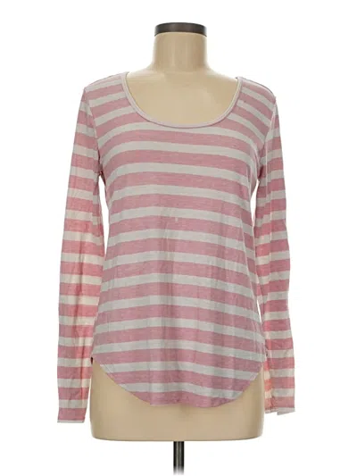 Pre-owned Just Be ... 3/4 Sleeve T-shirt In Pink